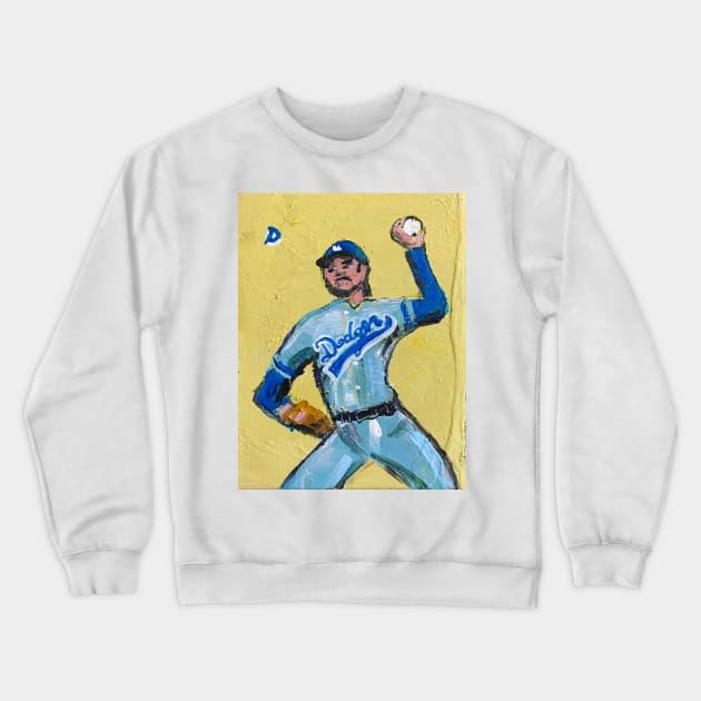 Fernando Valenzuela Crewneck Sweatshirt by ElSantosWorld